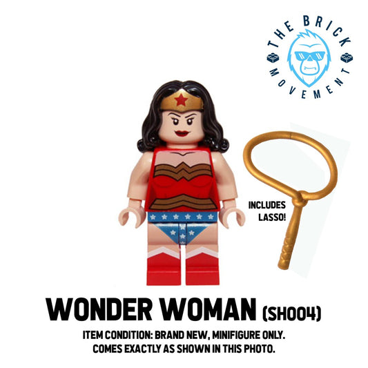 LEGO DC Wonder Woman Minifigure