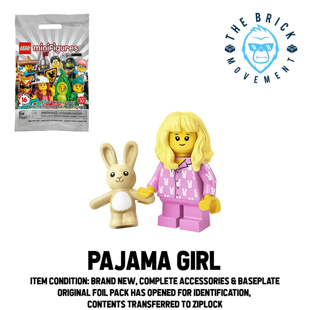 LEGO Collectible Minifigure Series 20: Pajama Girl Minifigure