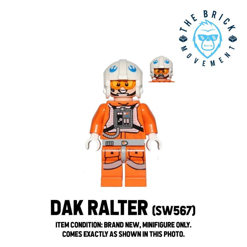 LEGO STAR WARS Dak Ralter Minifigure