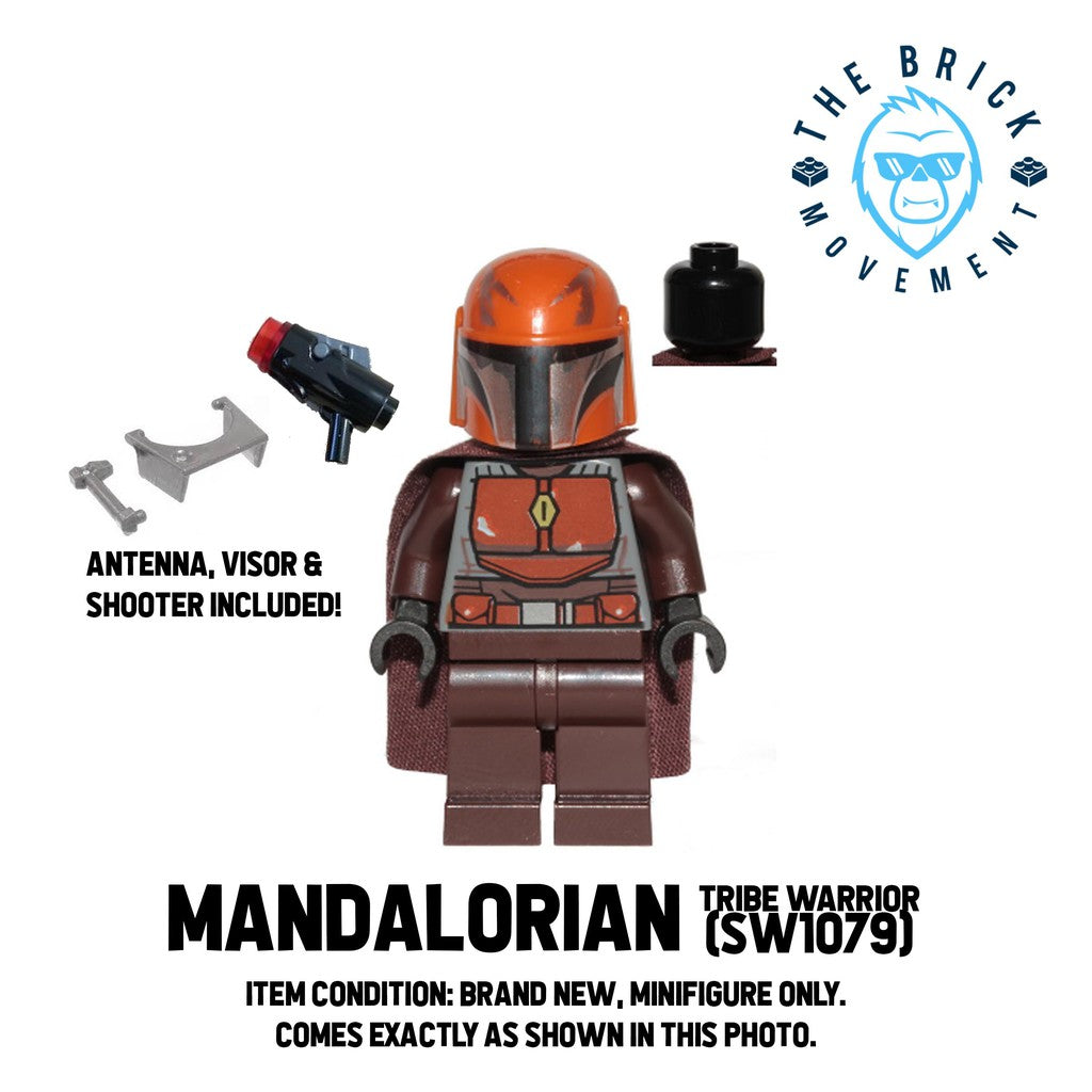 LEGO STAR WARS Mandalorian Tribe Warrior Minifigure