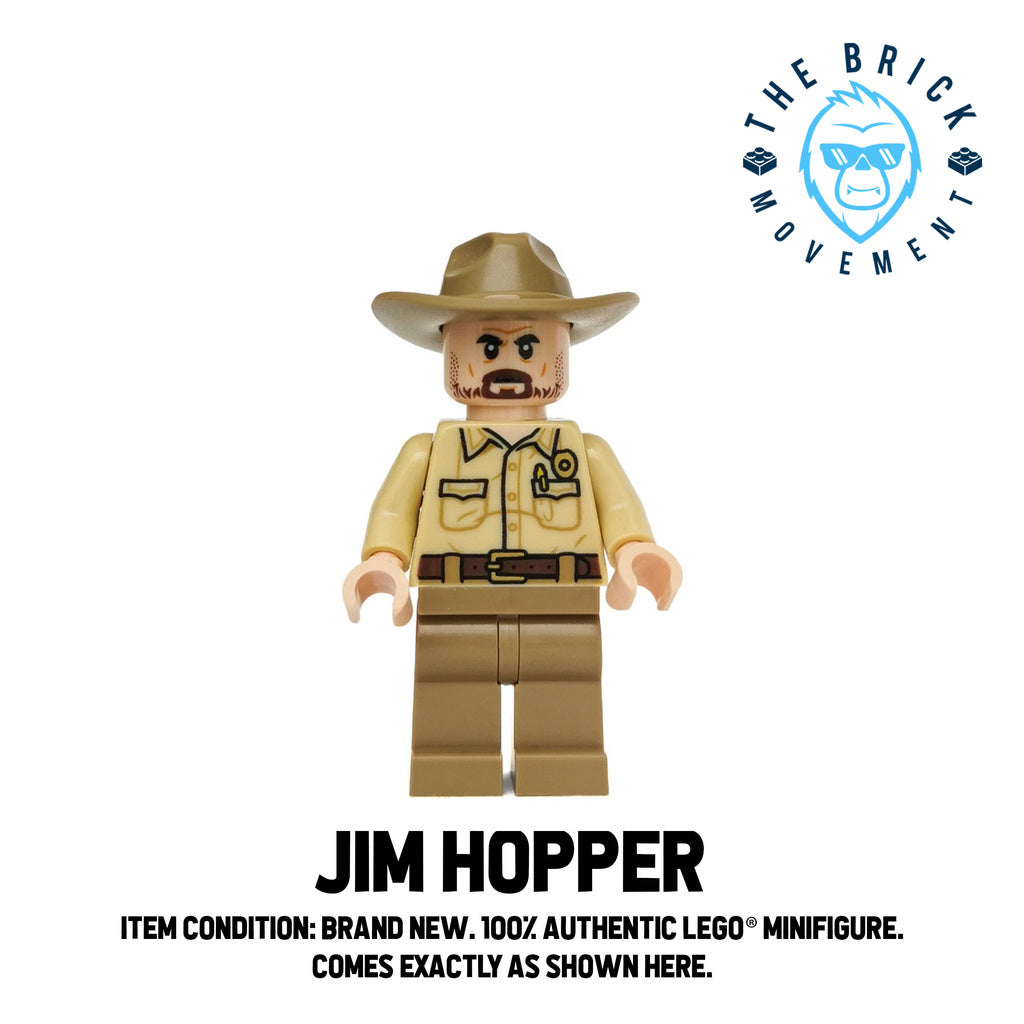 LEGO STRANGER THINGS Jim Hopper Minifigure