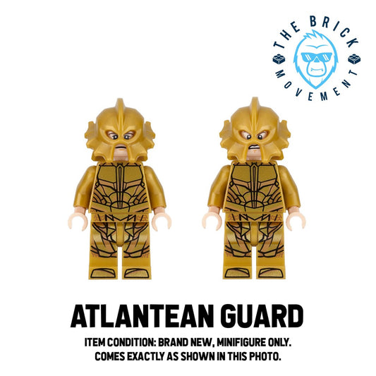 LEGO DC Atlantean Guard Minifigure Lot