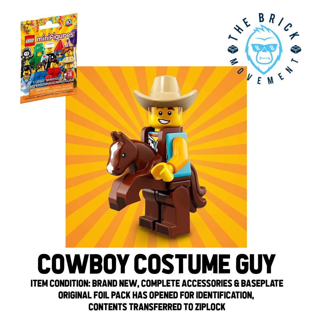 LEGO Collectible Minifigure Series 18: Cowboy Suit Guy Minifigure