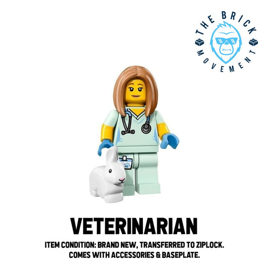 LEGO Collectible Minifigure Series 17: Veterinarian Minifigure