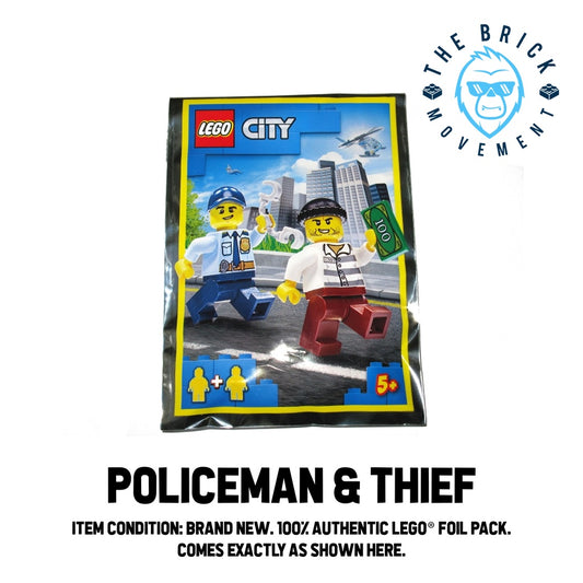 LEGO CITY Policeman & Thief Foil Pack