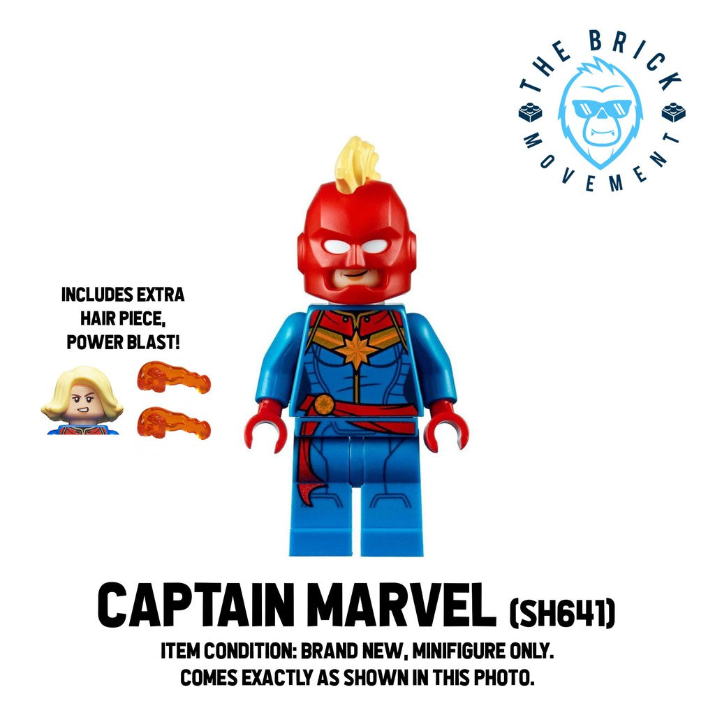 LEGO MARVEL Captain Marvel Minifigure