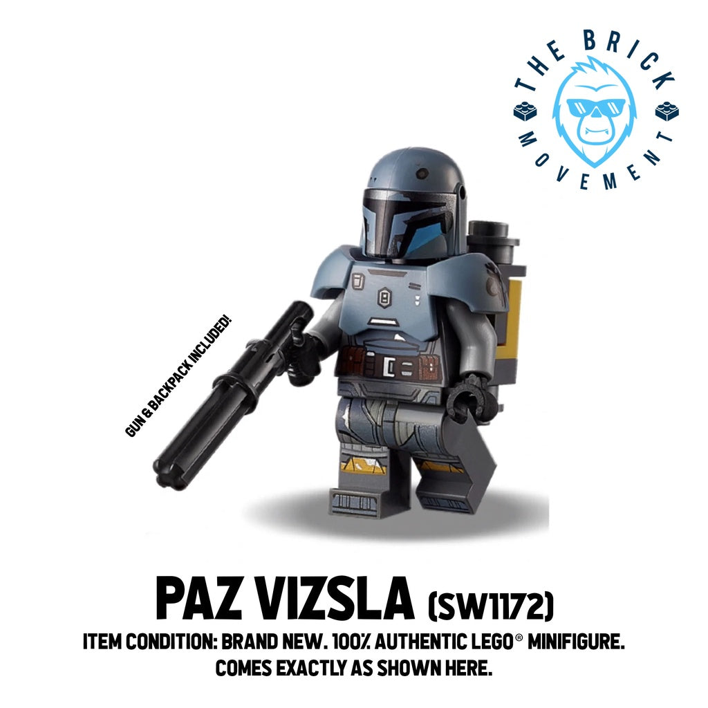 LEGO STAR WARS THE MANDALORIAN Paz Vizsla Minifigure