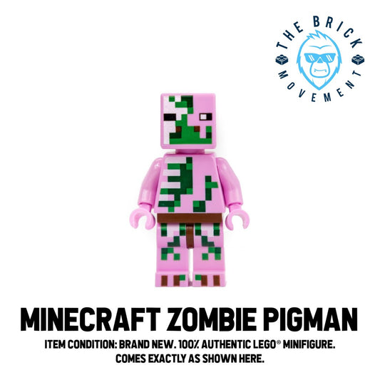 LEGO MINECRAFT Zombie Pigman Minifigure