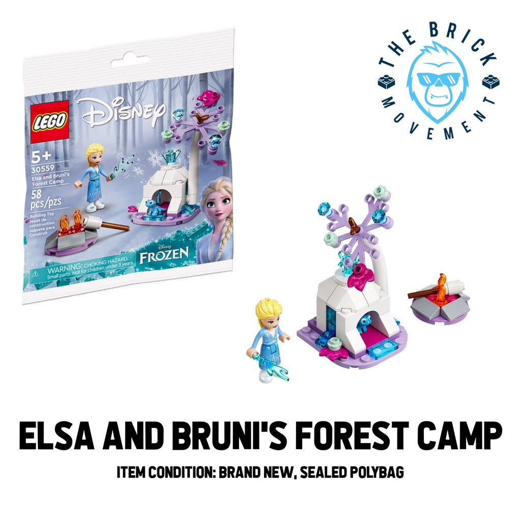 LEGO DISNEY FROZEN Elsa & Bruni's Forest Camp Polybag