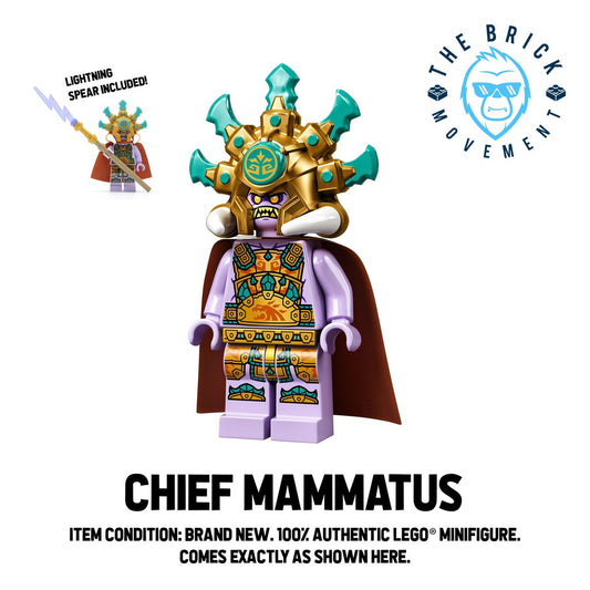 LEGO NINJAGO Chief Mammatus Minifigure