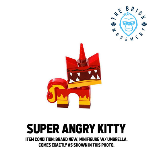 LEGO THE LEGO MOVIE Super Angry Kitty Minifigure