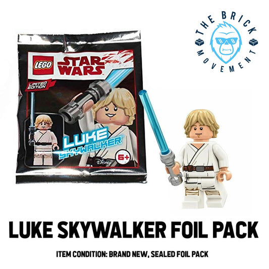 LEGO STAR WARS Luke Skywalker Foil Pack