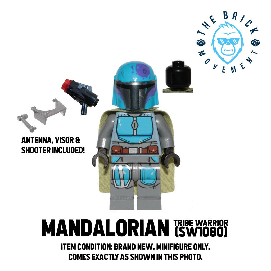 LEGO STAR WARS Mandalorian Tribe Warrior Minifigure