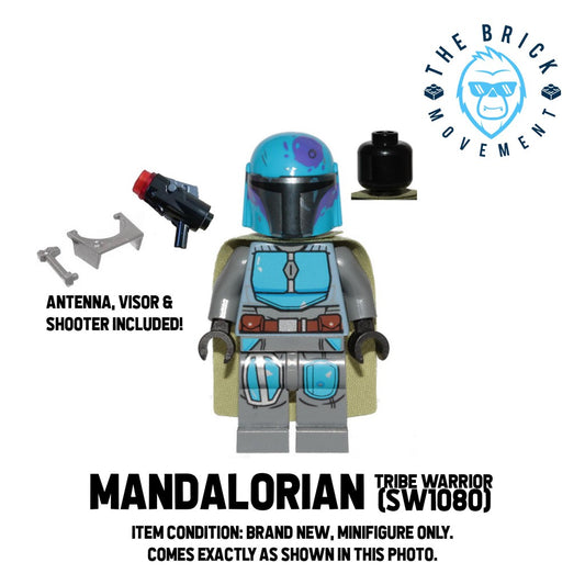 LEGO STAR WARS Mandalorian Tribe Warrior Minifigure