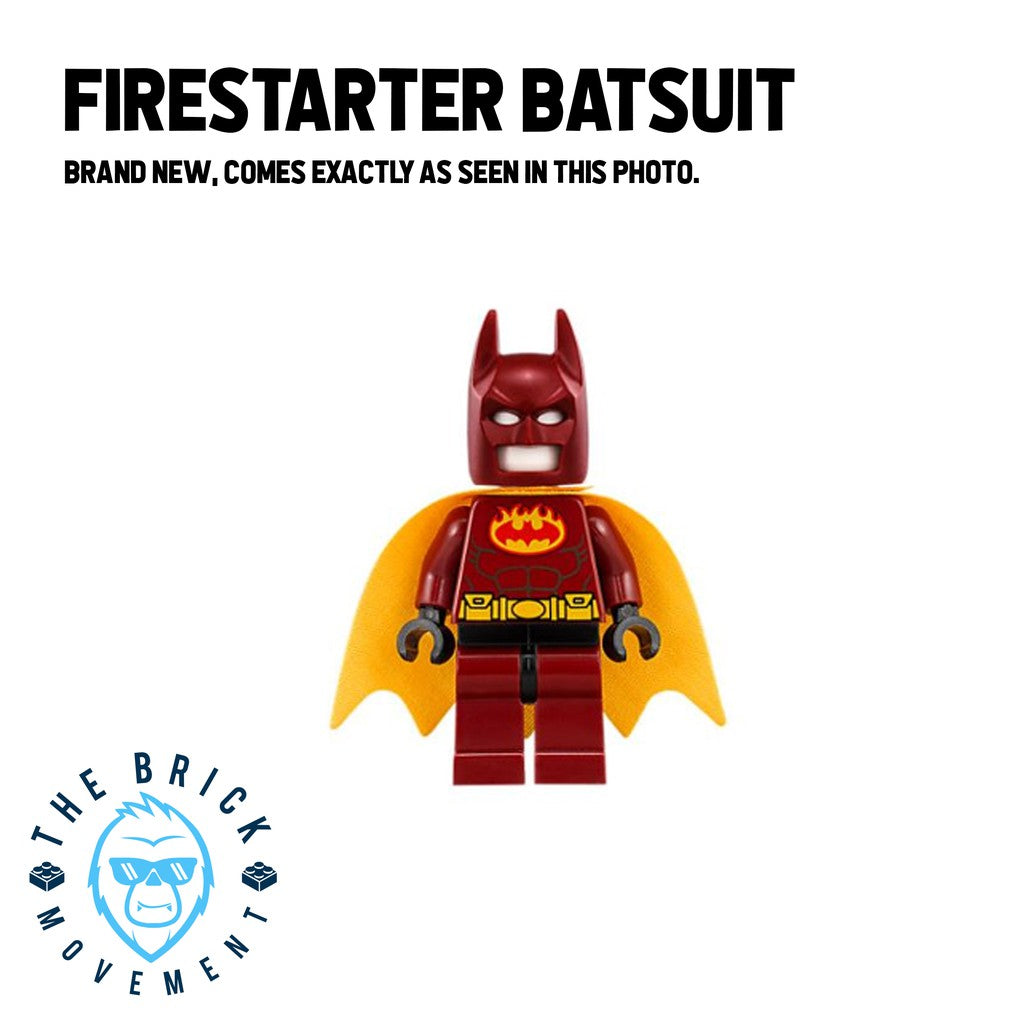 LEGO DC Firestarter Batman Suit Minifigure