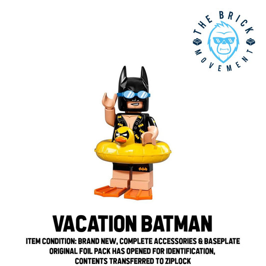 LEGO Collectible Minifigure Series THE LEGO BATMAN MOVIE: Vacation Batman Minifigure