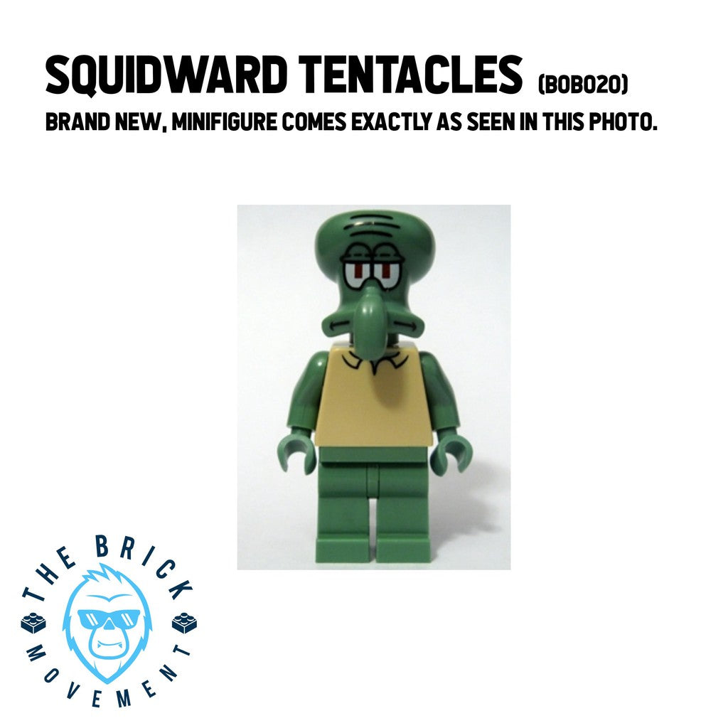 LEGO SPONGEBOB Squidward Tentacles Minifigure