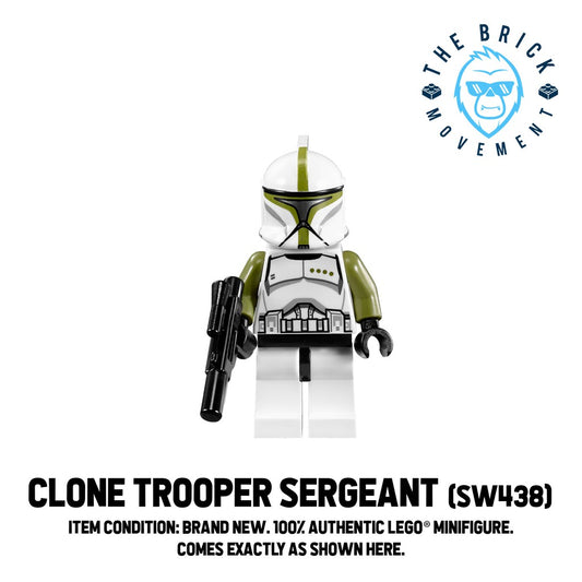 LEGO STAR WARS Clone Trooper Sergeant Minifigure