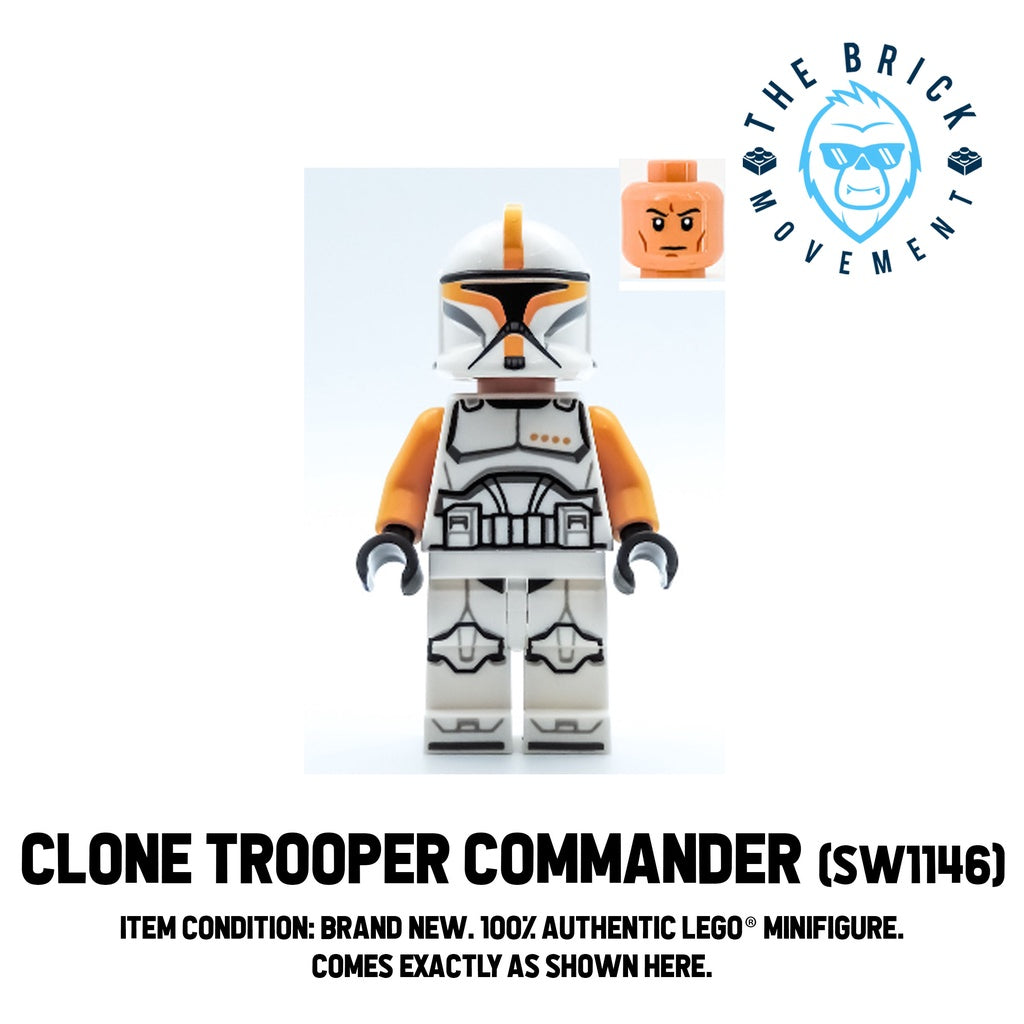 LEGO STAR WARS Clone Trooper Commander Minifigure