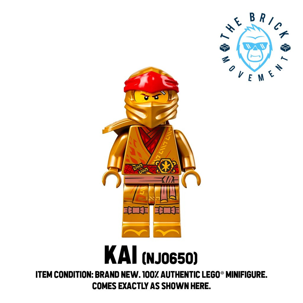 LEGO NINJAGO Kai (Legacy, Pearl Gold Robe) Minifigure