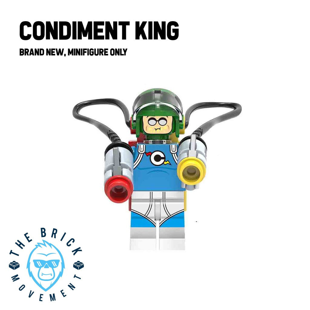 LEGO DC Condiment King Minifigure