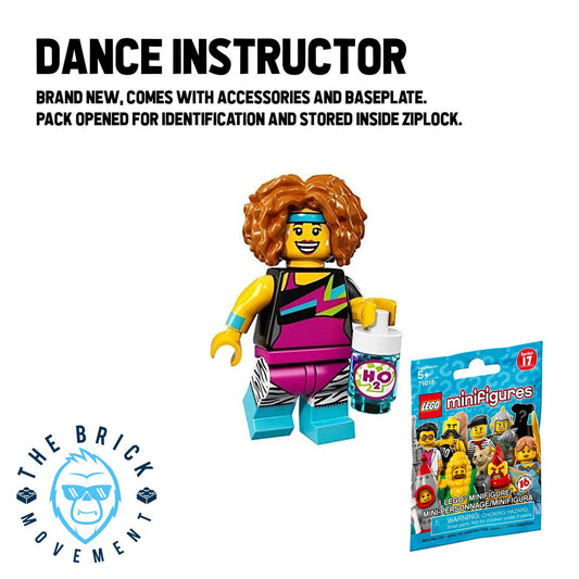 LEGO Collectible Minifigure Series 17: Dance Instructor Minifigure