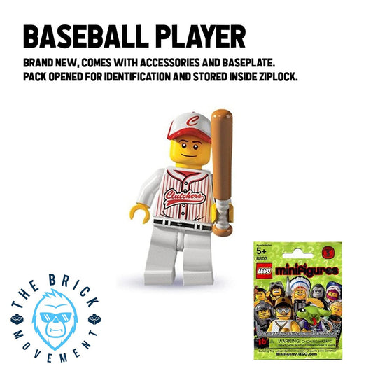 LEGO Collectible Minifigure Series 3: Baseball Player Minifigure