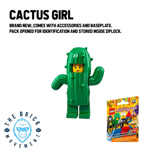 LEGO Collectible Minifigure Series 18: Cactus Girl Minifigure