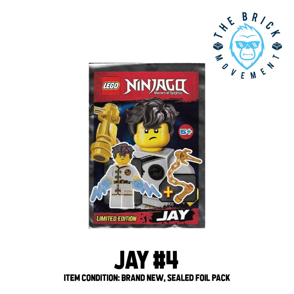 LEGO NINJAGO Jay Foil Pack #4