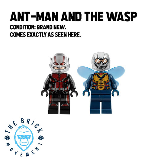 LEGO MARVEL Ant-Man and The Wasp Minifigure Lot