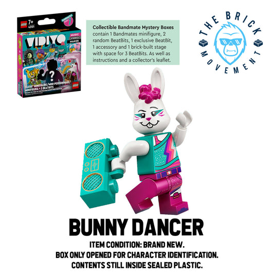 LEGO VIDIYO Bandmates Series 1: Bunny Dancer Minifigure