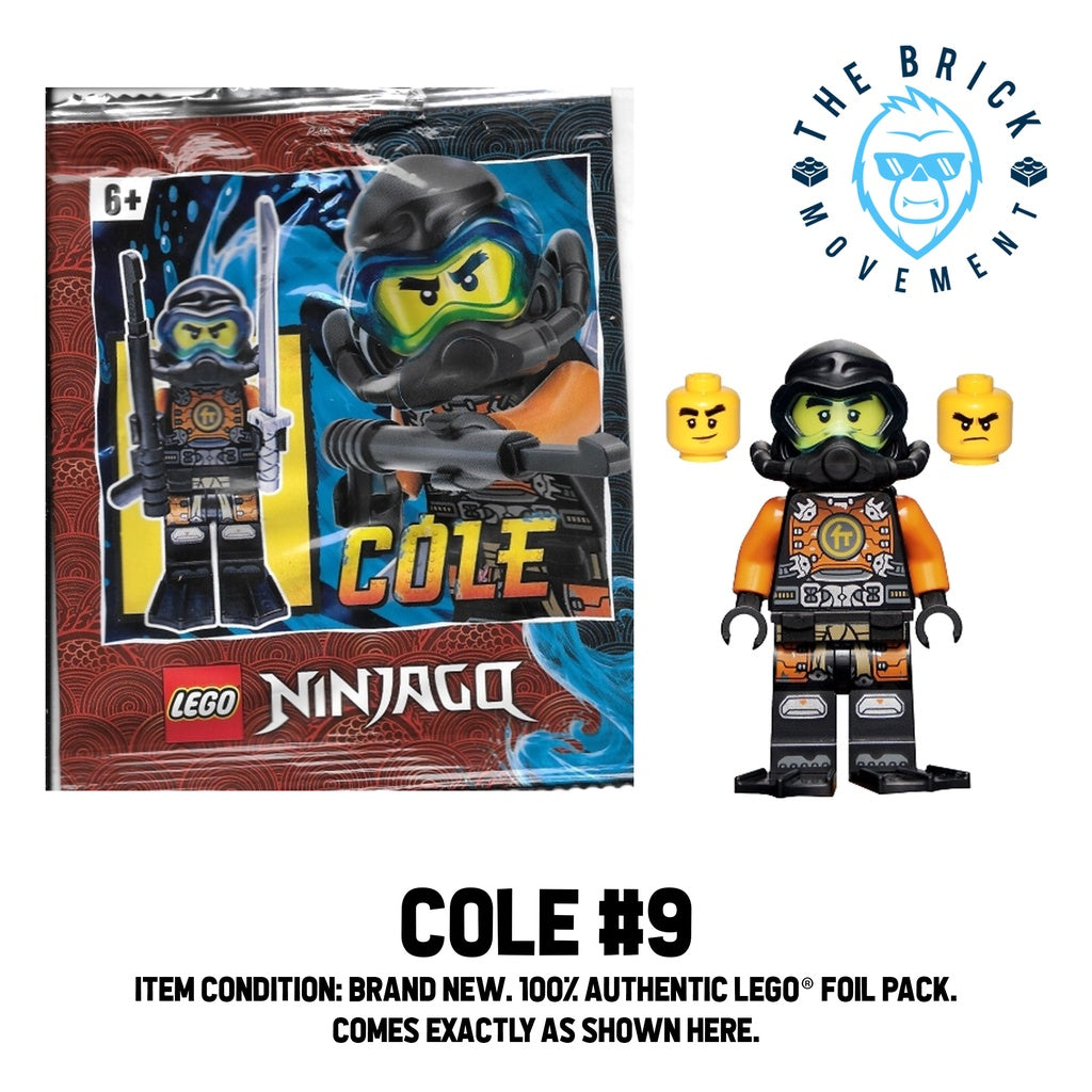 LEGO NINJAGO Cole Foil Pack #9