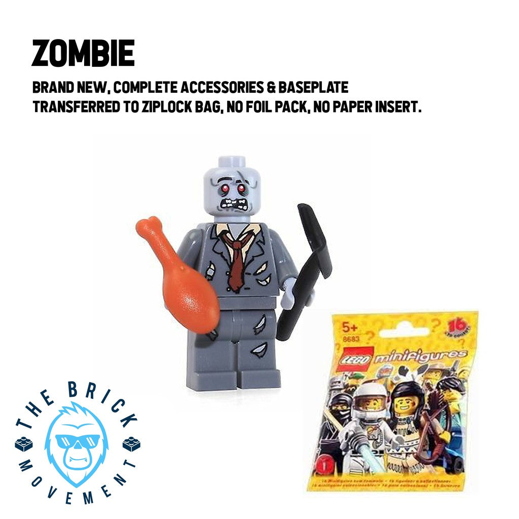 LEGO Collectible Minifigure Series 1: Zombie Minifigure