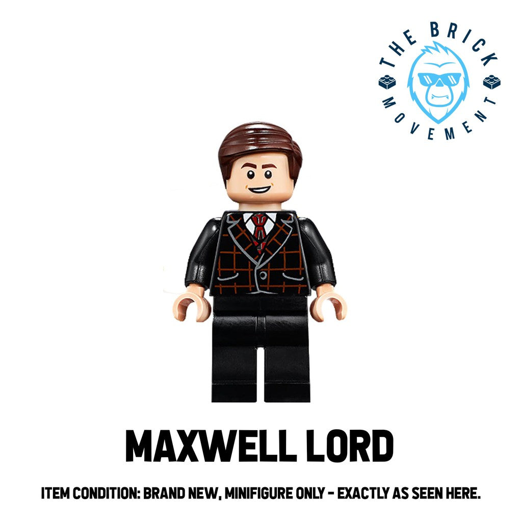 LEGO DC Maxwell Lord Minifigure