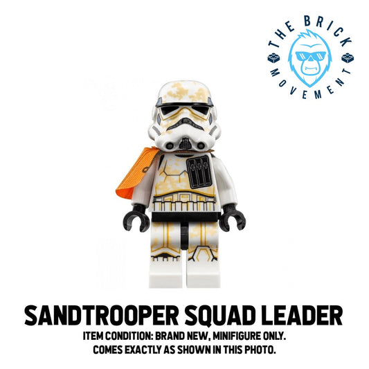 LEGO STAR WARS Sandtrooper Squad Leader Minifigure