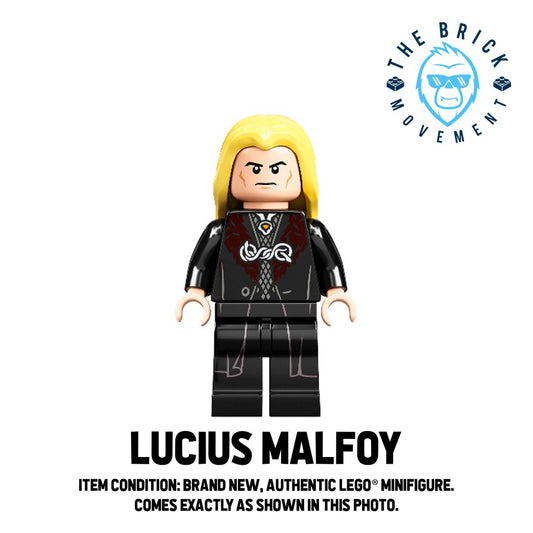 LEGO HARRY POTTER Lucius Malfoy Minifigure