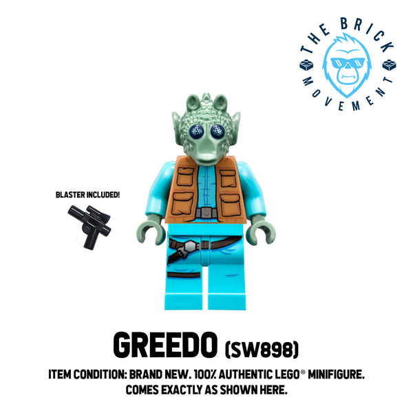 LEGO STAR WARS Greedo Minifigure The Brick Movement