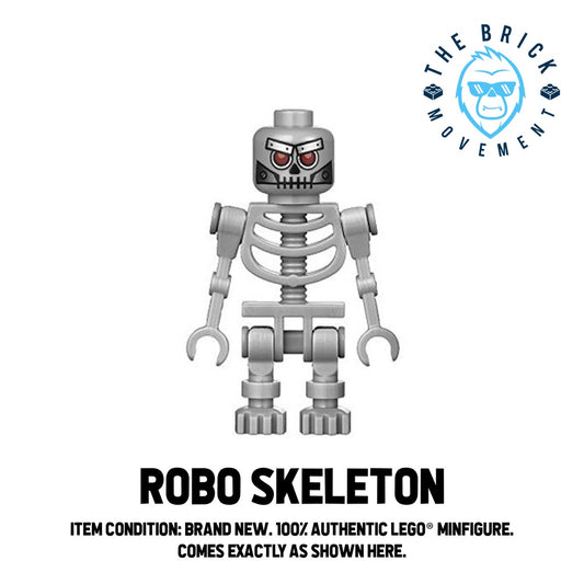 LEGO THE LEGO MOVIE Robo Skeleton Minifigure