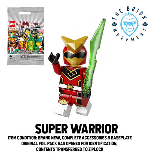 LEGO Collectible Minifigure Series 20: Super Warrior Minifigure