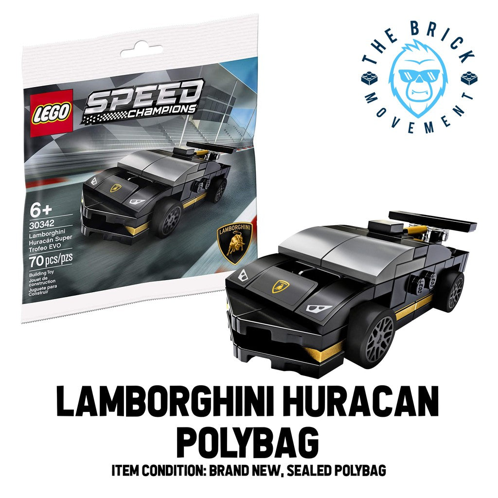 LEGO SPEED CHAMPIONS Lamborghini Huracan Super Trofeo EVO Polybag