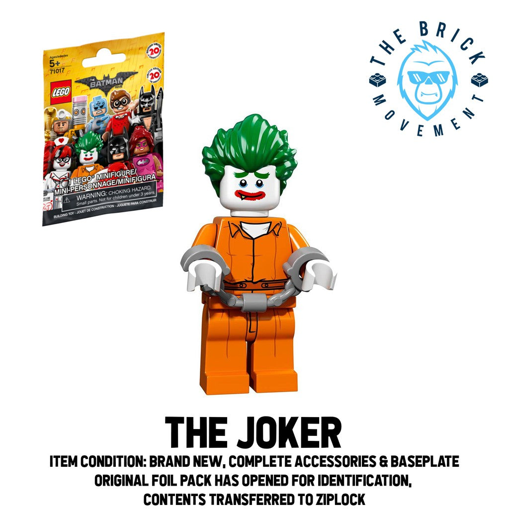 LEGO Collectible Minifigure Series THE LEGO BATMAN MOVIE: Prison Joker Minifigure