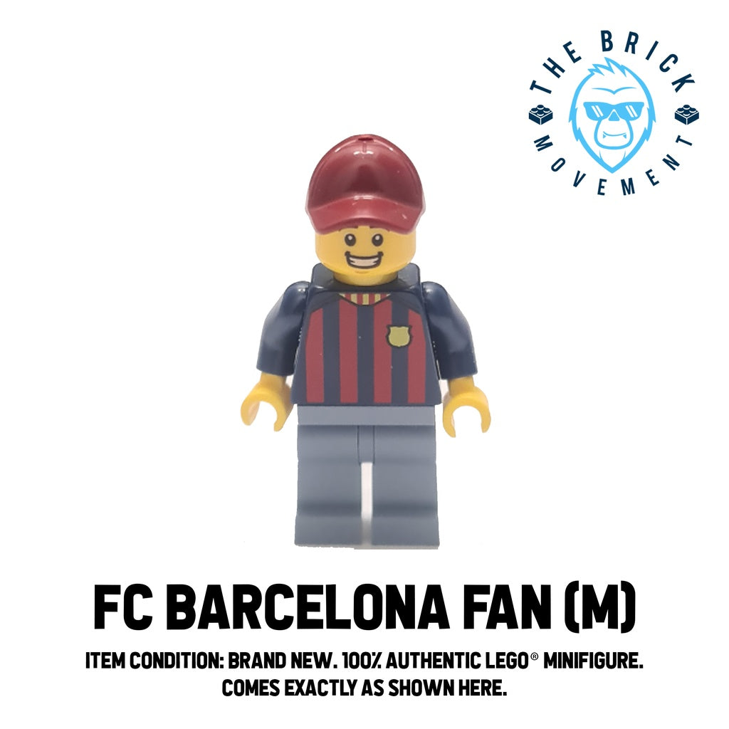 LEGO FC Barcelona Fan (M) Minifigure