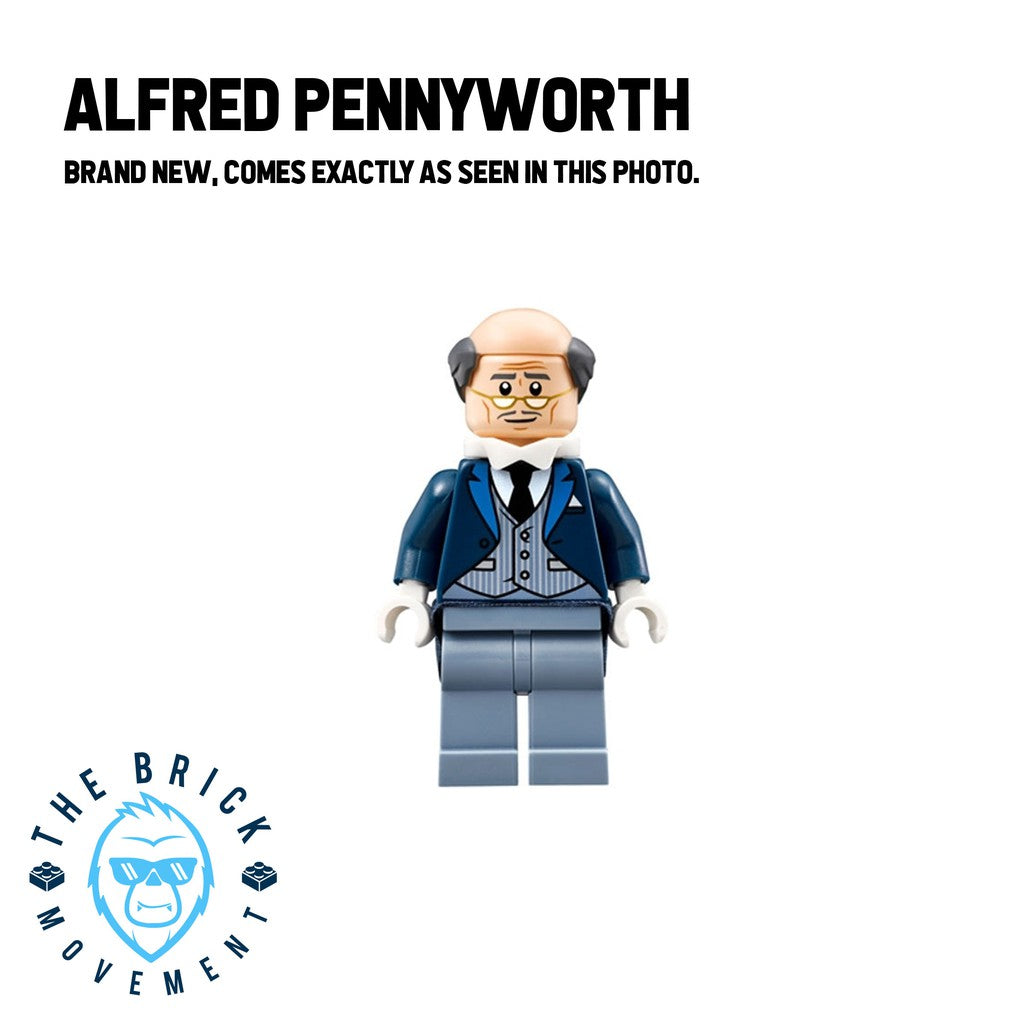 LEGO DC Alfred Pennyworth Minifigure