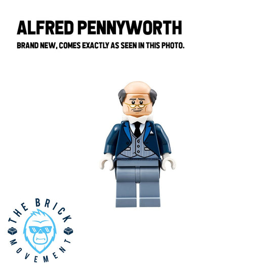 LEGO DC Alfred Pennyworth Minifigure