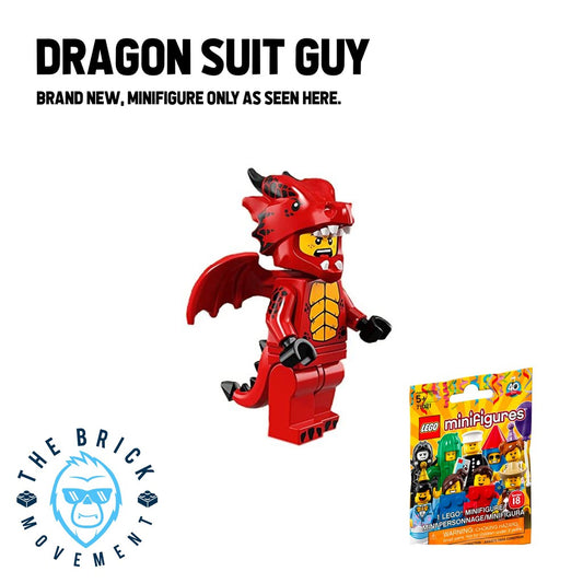 LEGO Collectible Minifigure Series 18: Dragon Suit Guy Minifigure