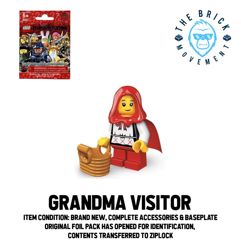 LEGO Collectible Minifigure Series 7: Grandma Visitor Minifigure