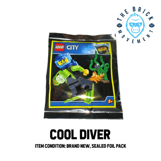 LEGO CITY Cool Diver Foil Pack