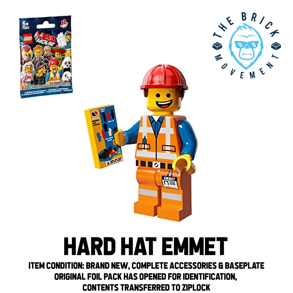 LEGO Collectible Minifigure Series THE LEGO MOVIE: Hard Hat Emmet Minifigure