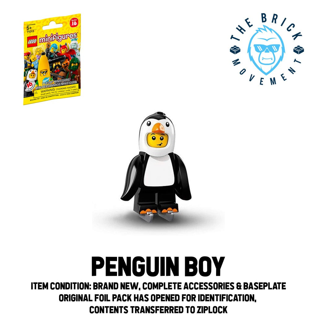 LEGO Collectible Minifigure Series 16: Penguin Suit Boy Minifigure