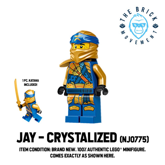 LEGO NINJAGO Jay (Crystalized) Minifigure